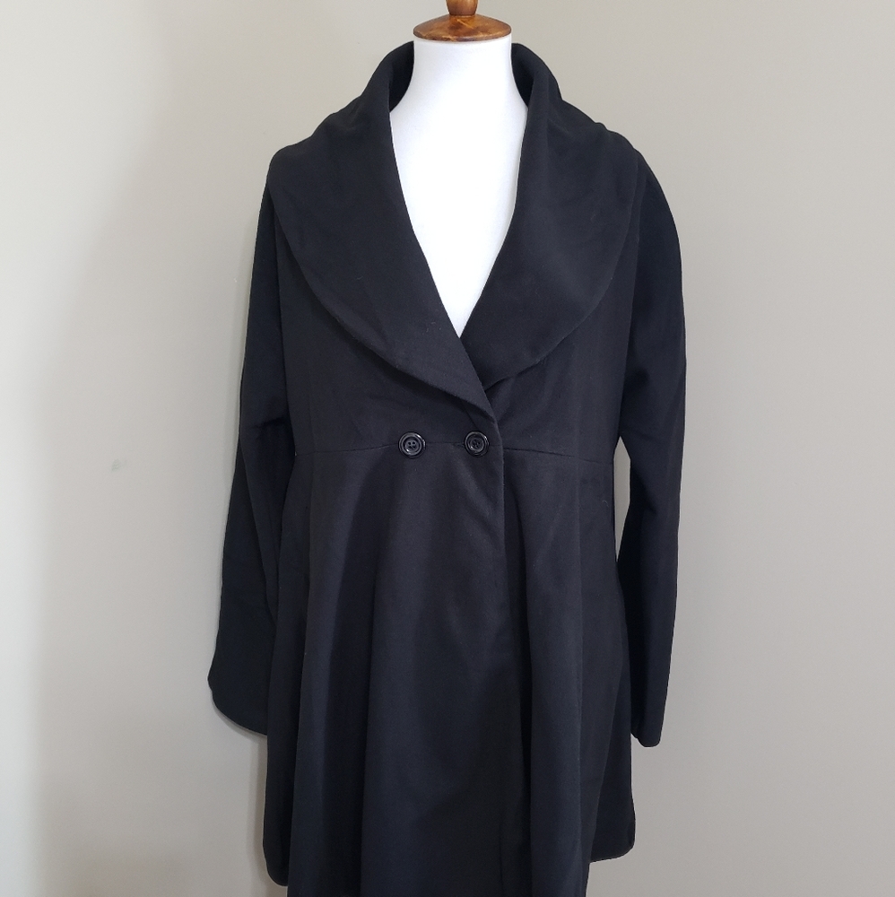 Black winter coat